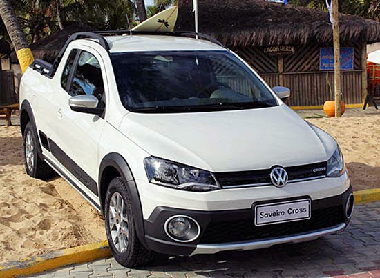 2014 Volkswagen Saveiro Cross Is a Funky Brazilian Pickup [Video