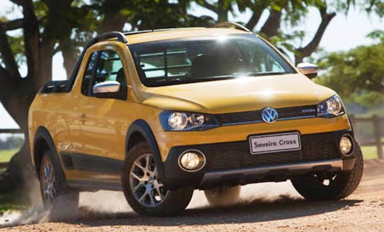 2014 Volkswagen Saveiro Cross Is a Funky Brazilian Pickup [Video