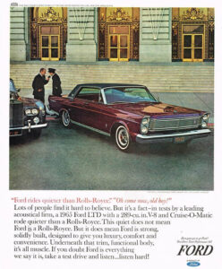 How about some comparative car ads from the 70's... - BurlappCar