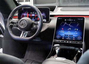 2021 Mercedes S-Class interior: Screen city! - BurlappCar