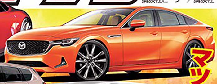 2023 Mazda 6 Illustrated: Next Generation Goes BMW Hunting With RWD  Aspirations