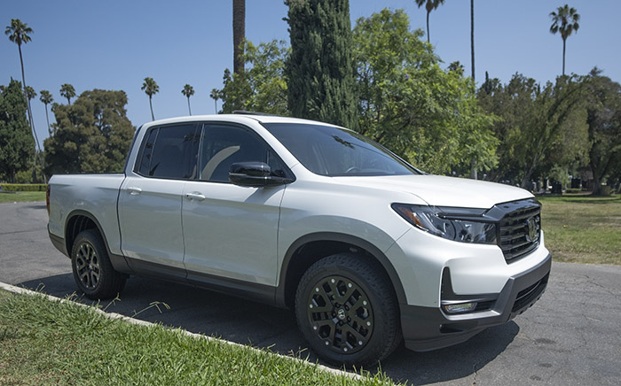 Honda ridgeline test drive