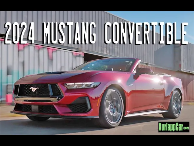 2024 Mustang GT Convertible: video…