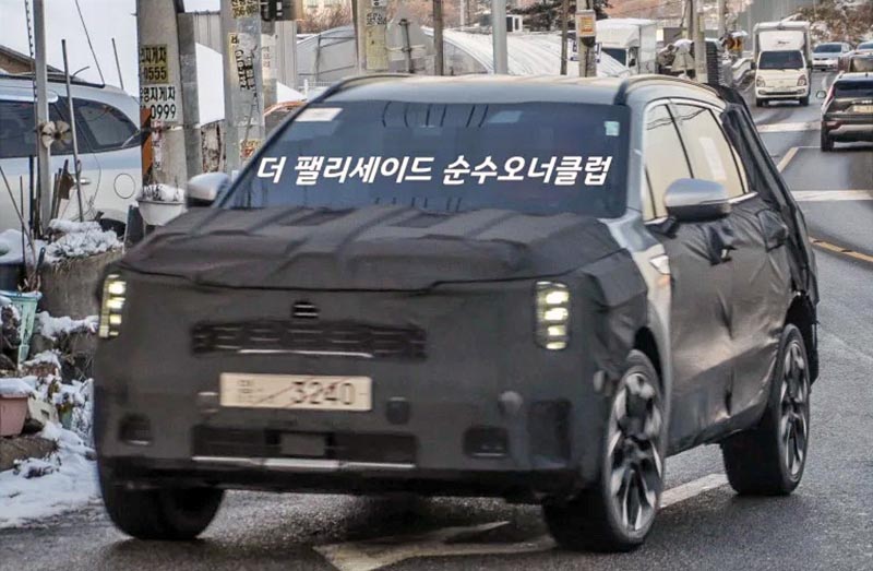 2024 Kia Sorento New Spy Shots Burlappcar 