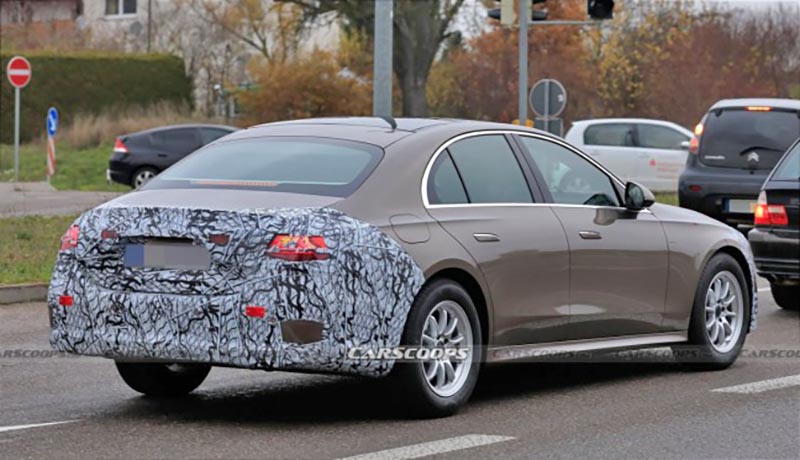 2024 Mercedes-Benz E-Class spy shots