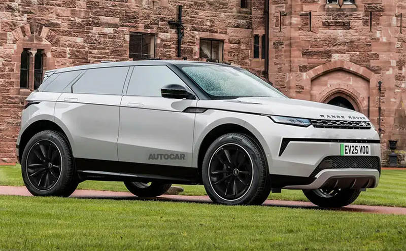 2025 Range Rover Evoque Steps Into the CGI World Boasting Exotic Looks -  autoevolution