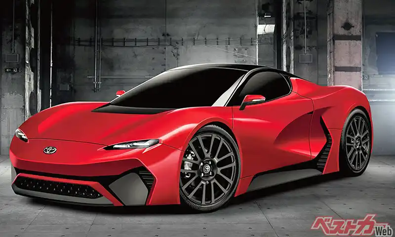 Next-generation Toyota MR-2: new illustration... - BurlappCar