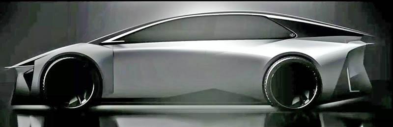 2026/27 new Lexus EV: teaser. - BurlappCar