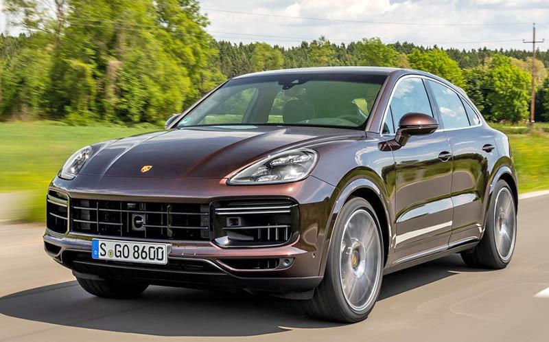 2024 Porsche Cayenne Coupe spy shots