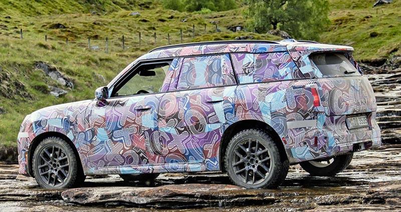 2025 Mini Countryman spy shots and video